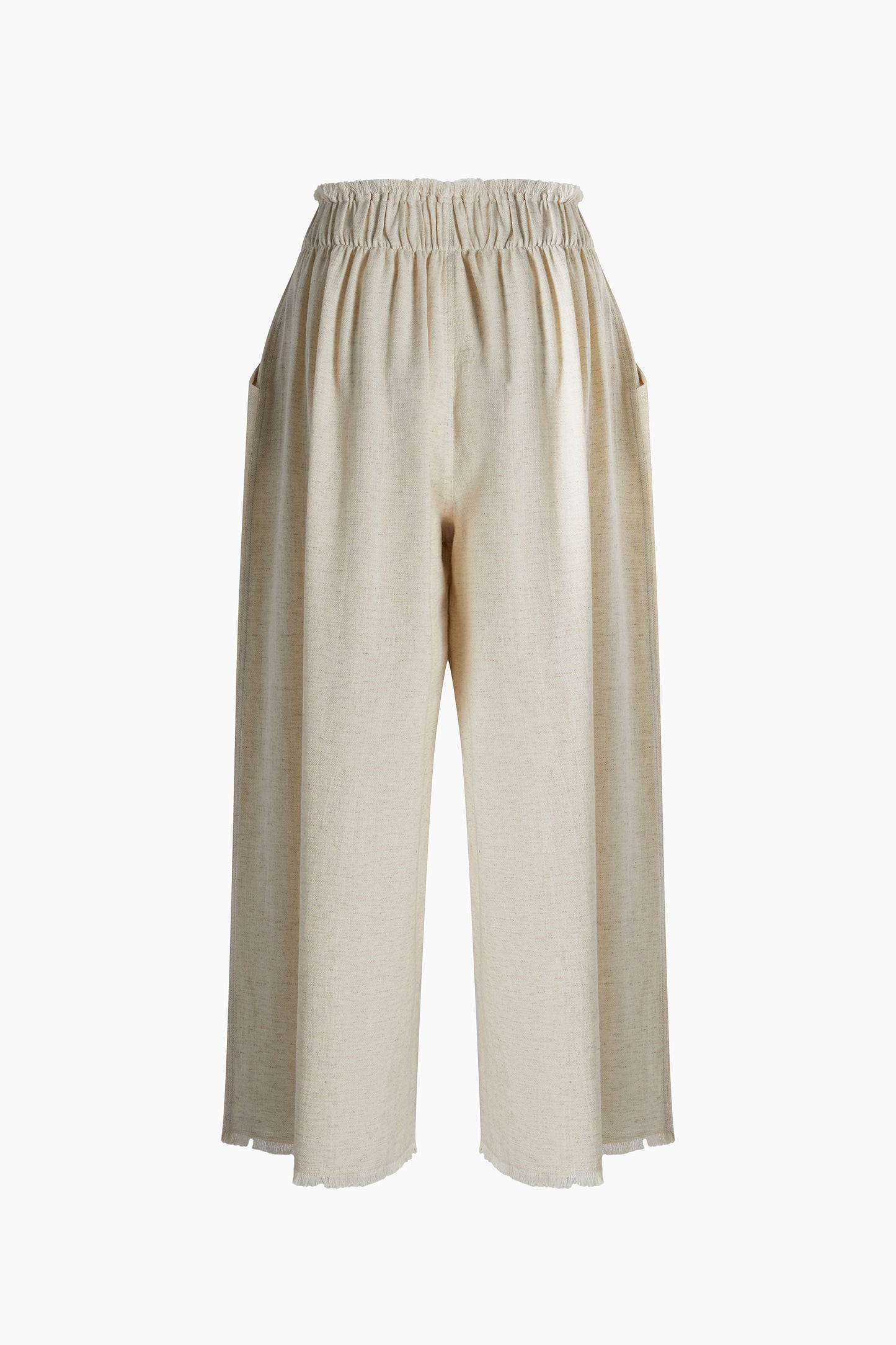 Ivory Linen Pants