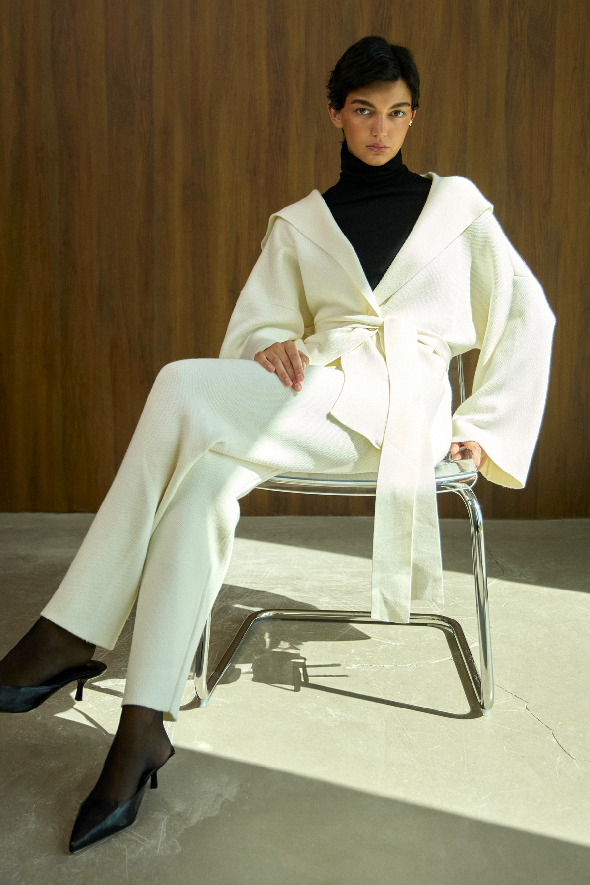 Cloud Hooded Coat