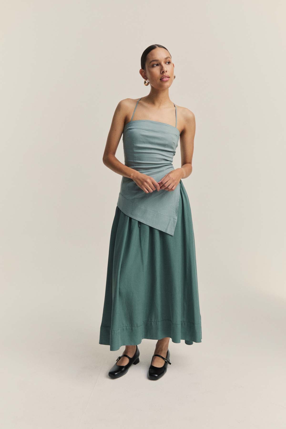 Sage Maxi Skirt