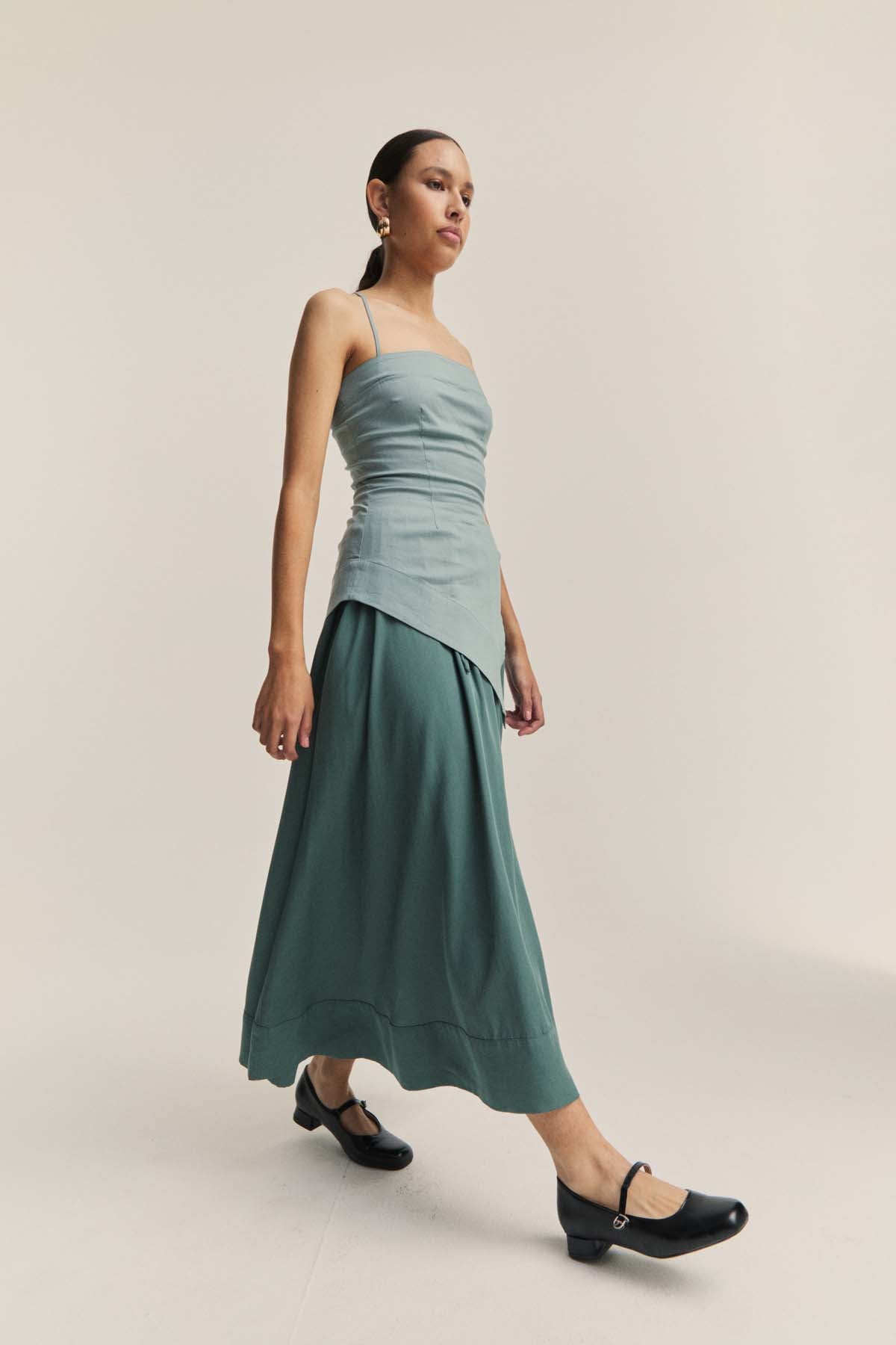 Sage Maxi Skirt