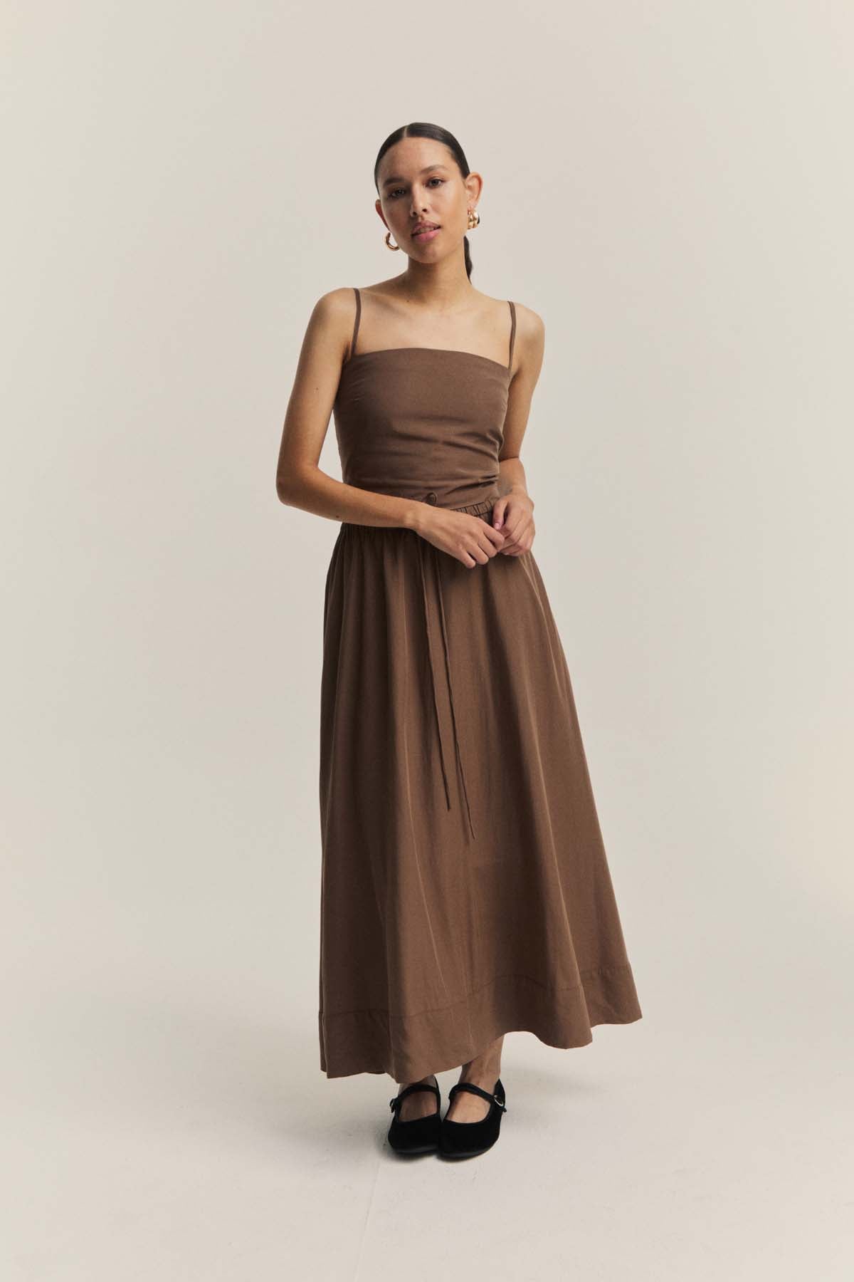 Desert Sand Maxi Skirt