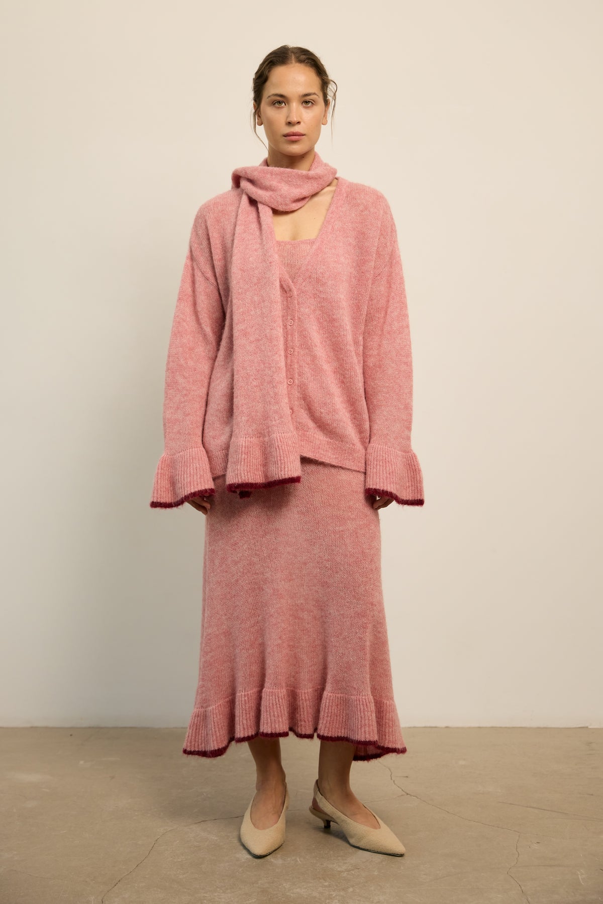 Blush Knit Dress