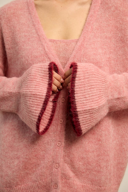 Blush Knit Cardigan