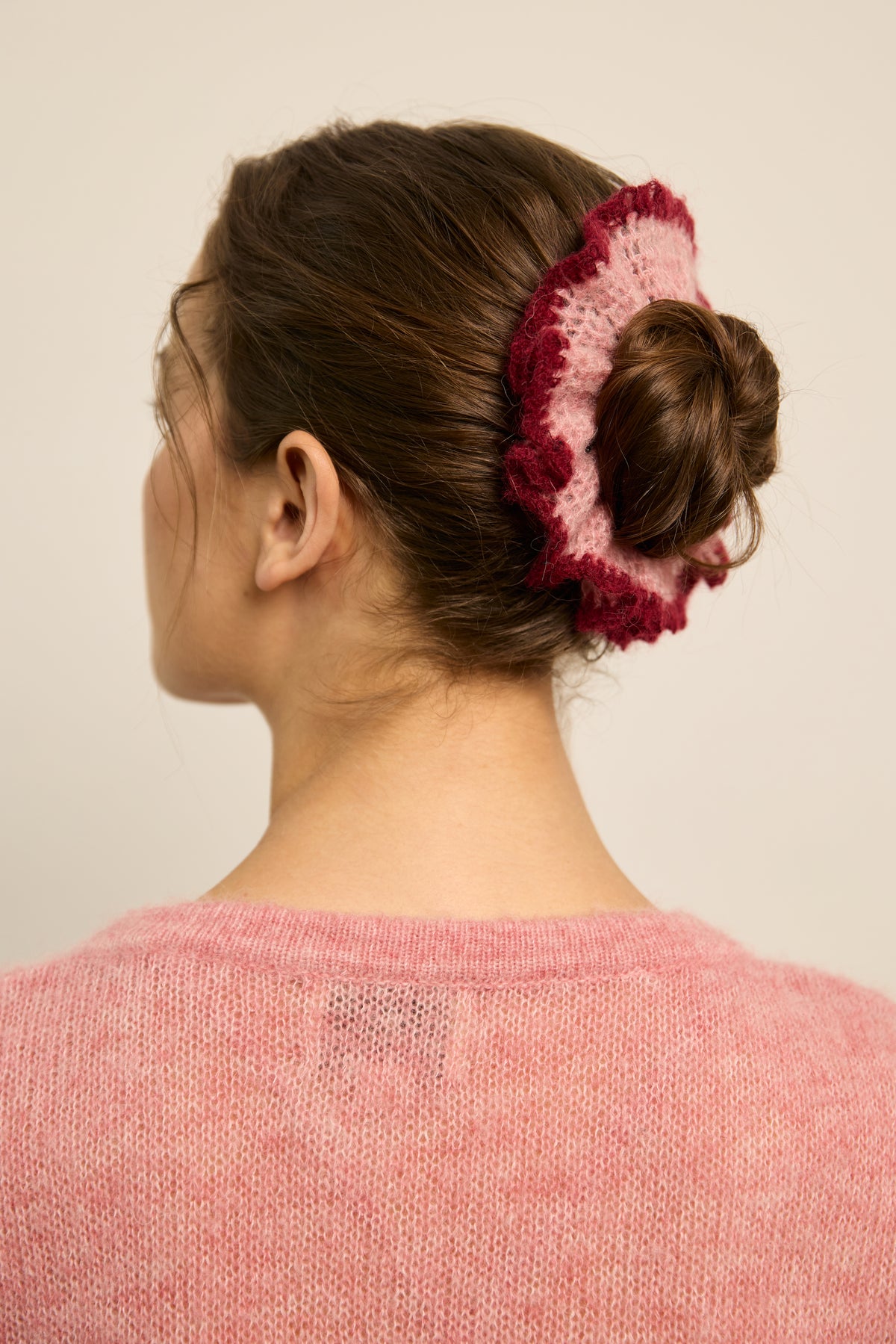 Blush Knit Scarf
