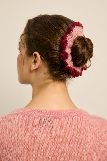 Blush Knit Scarf
