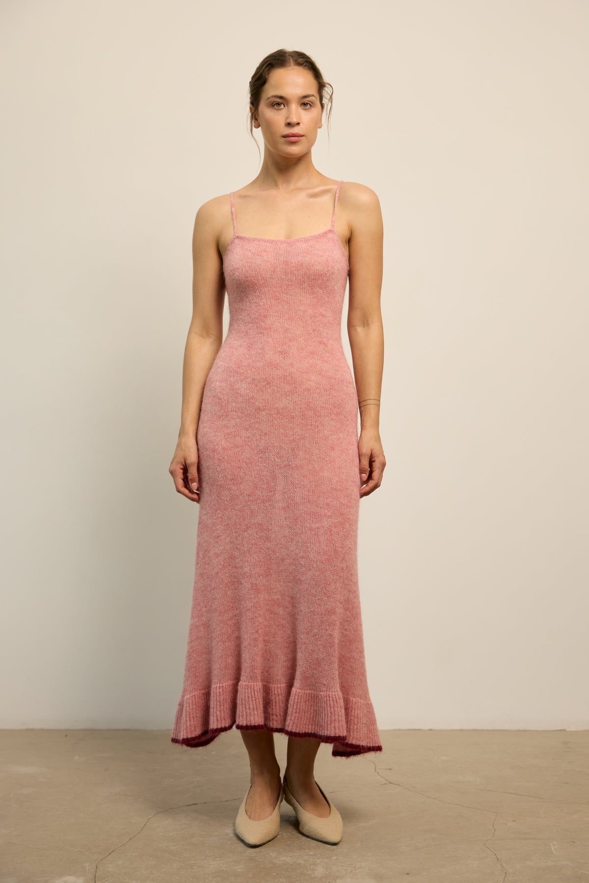 Blush Knit Dress