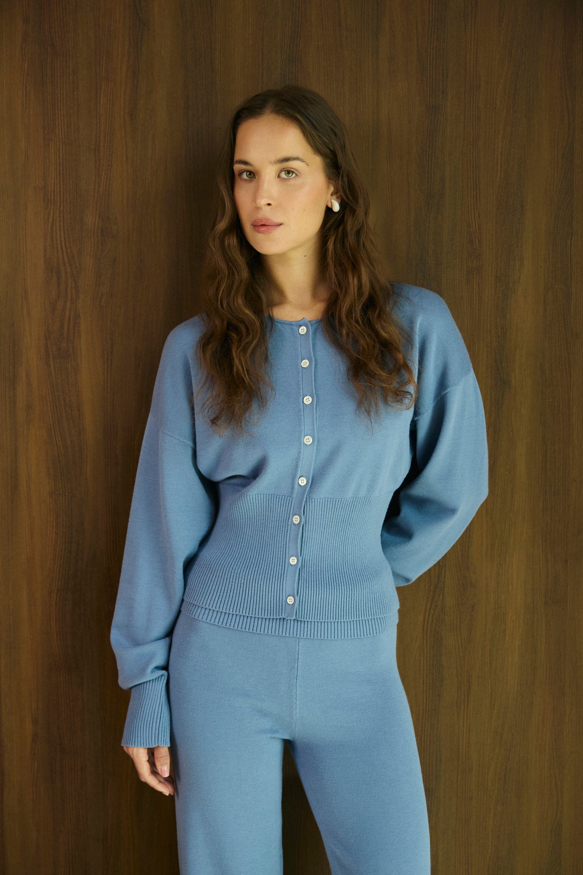 Dusty Blue Cardigan