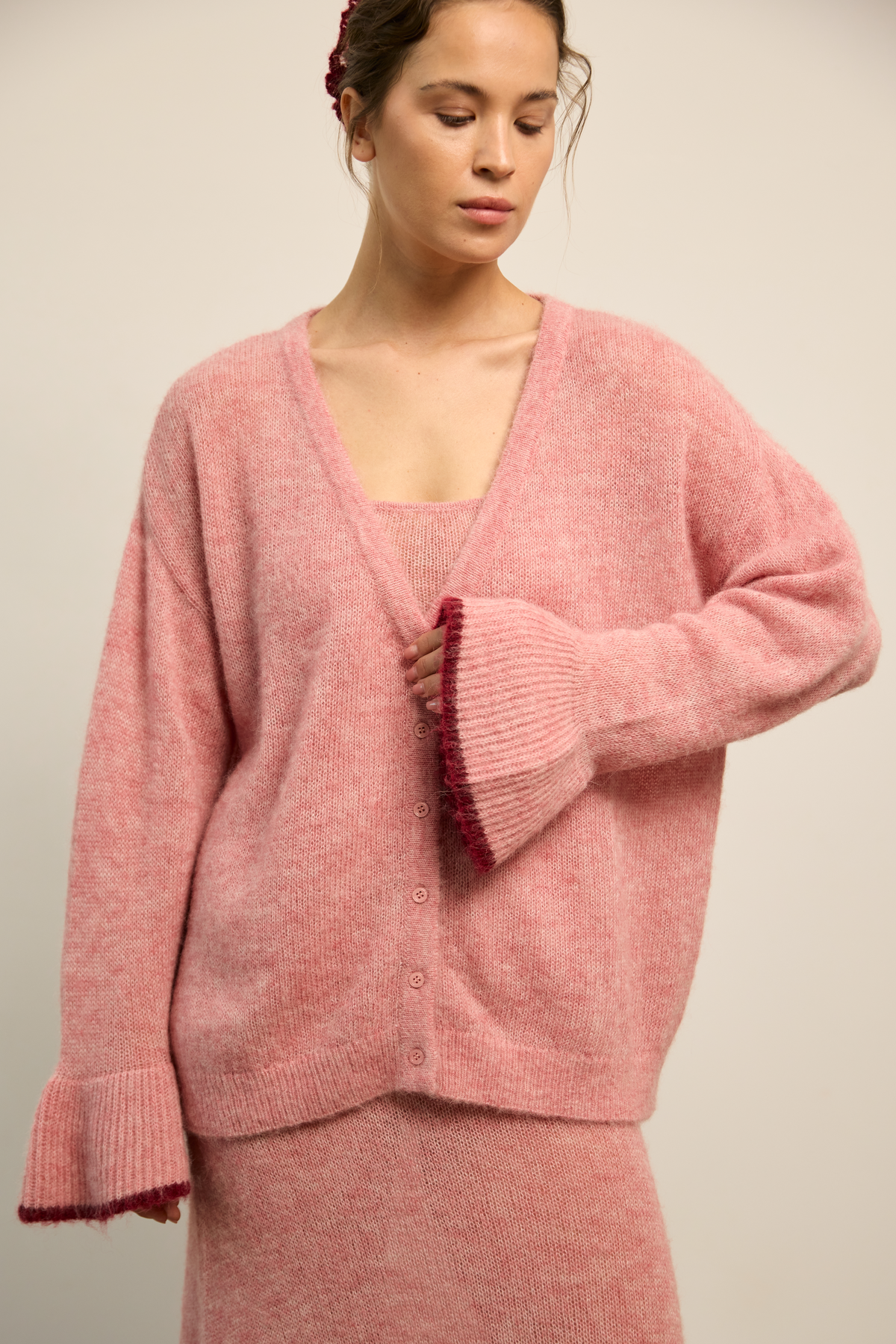 Blush Knit Cardigan