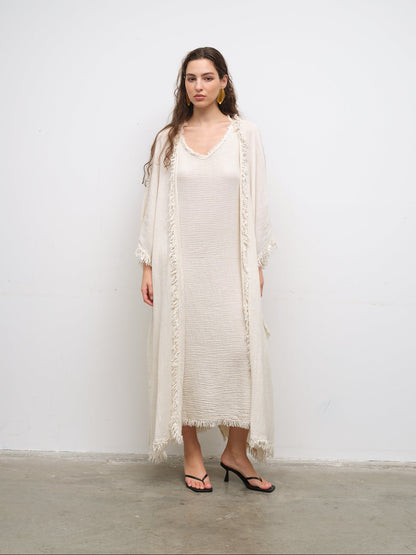 Elva Linen Kimono