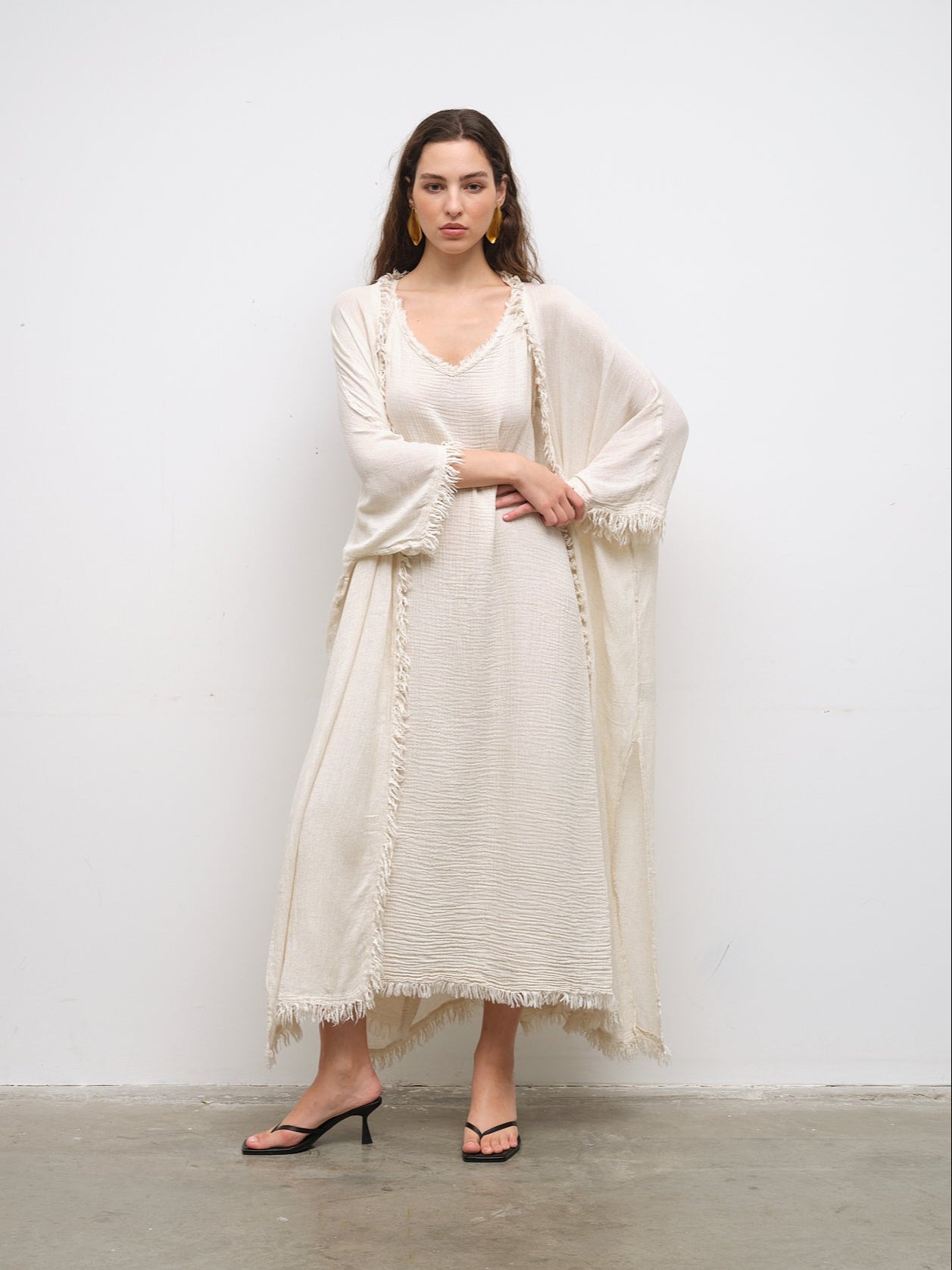 Elva Linen Kimono