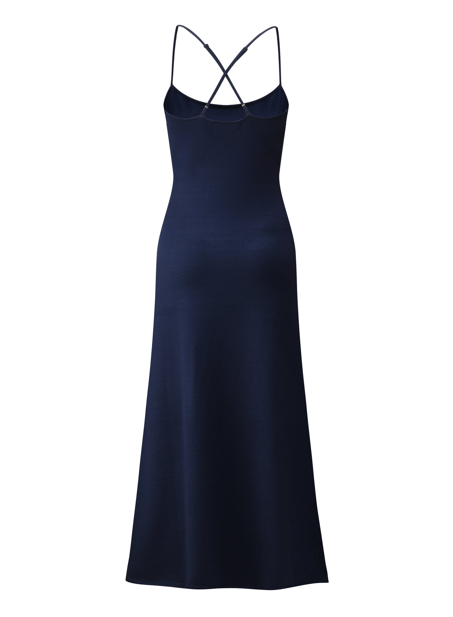 Navy Cloud Knit Dress