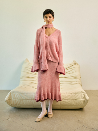 Blush Knit Cardigan